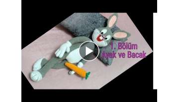 Amigurumi örgü Bugs Bunny 1.Bölüm (with English Pattern)